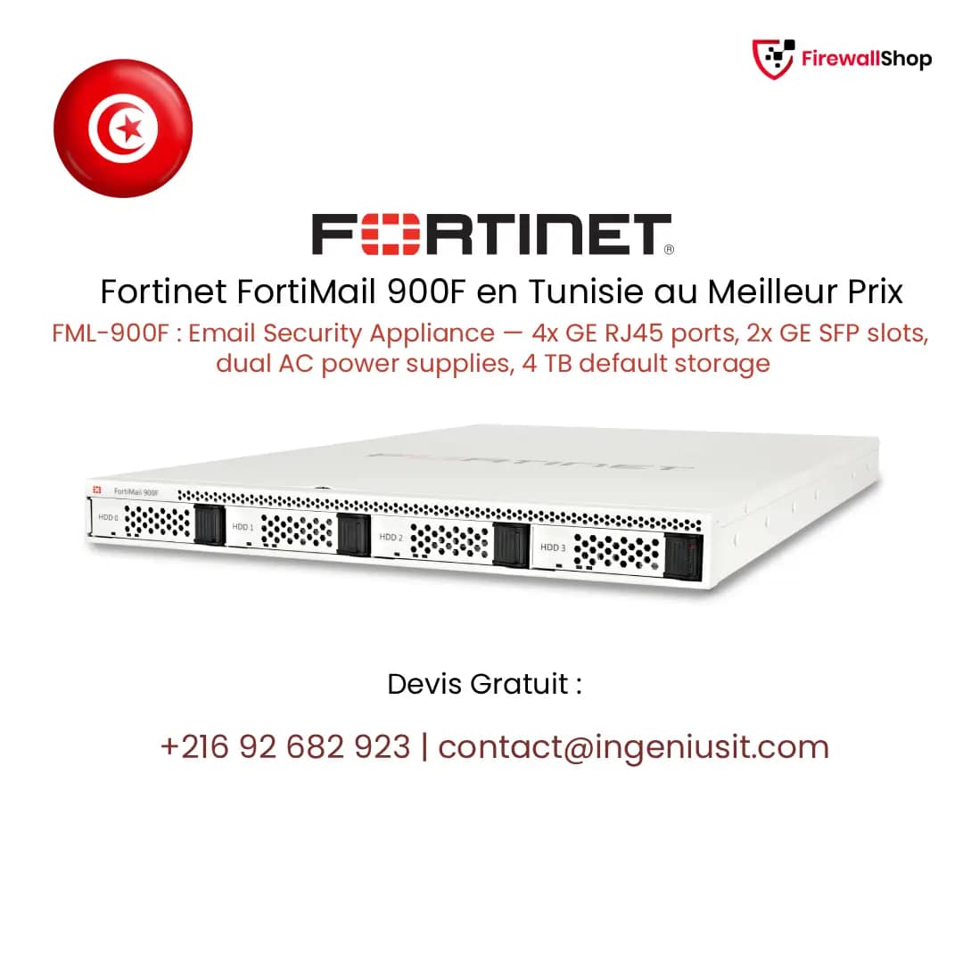 Fortinet FortiMail 400F Tunisie